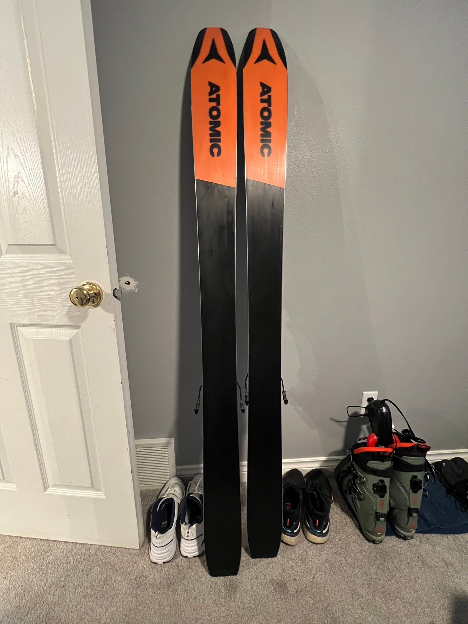 2021 Atomic Backland 107 176cm with atomic shift 13 bindings