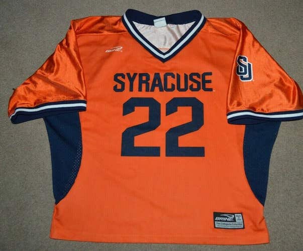 Syracuse Orange Brine Lacrosse Jersey Large