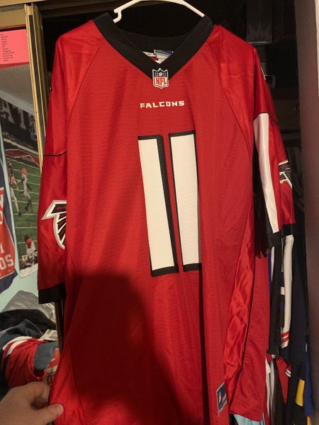 Julio Jones NFL Team Apparel Atlanta Falcons #11 Jersey Youth Size Large  Black