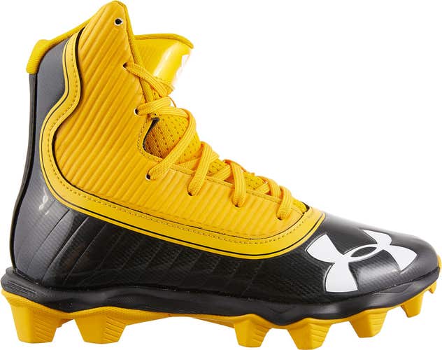 new UNDER ARMOUR youth size 5 HIGHLIGHT RM/rubber molded JR football/lacrosse cleats