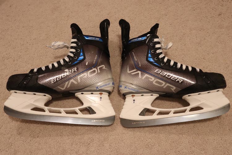 Bauer Vapor Hyperlite Skates - Pro Stock - Size 9 1/4 EA - Kyle Clifford