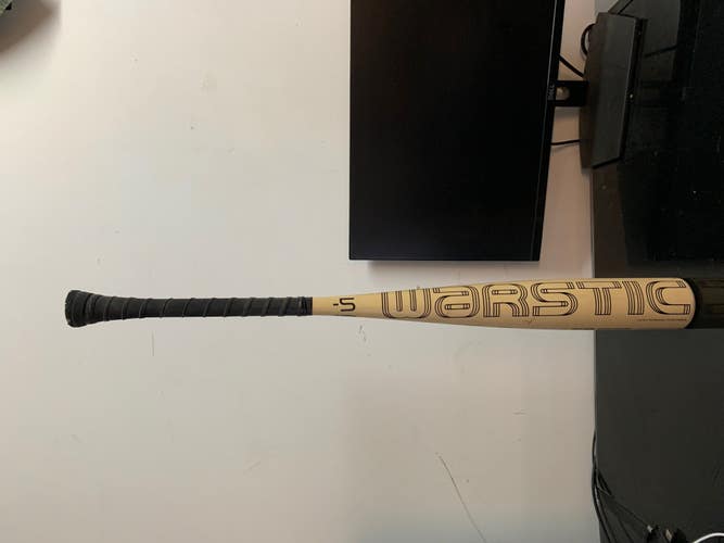 Used USSSA Certified 2021 Warstic Alloy Bonesaber Bat (-5) 25 oz 30"