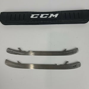 Bauer LS1 Edge Size 238mm US Size: 4 Skate Steel Tuuk Blade w/ CCM Case
