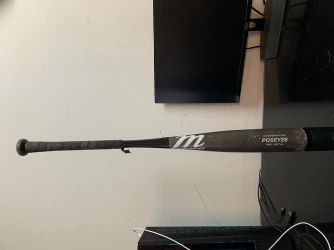 Used USSSA Certified Marucci Alloy Posey28 Bat (-5) 26 oz 31"