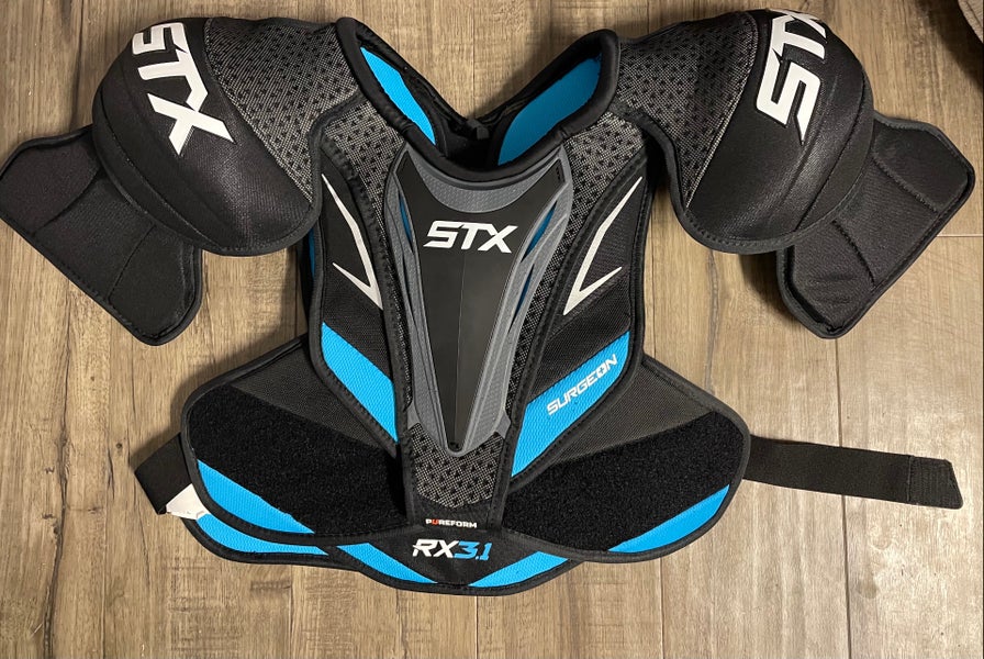 Used Senior Large STX Surgeon RX3 Shoulder Pads
