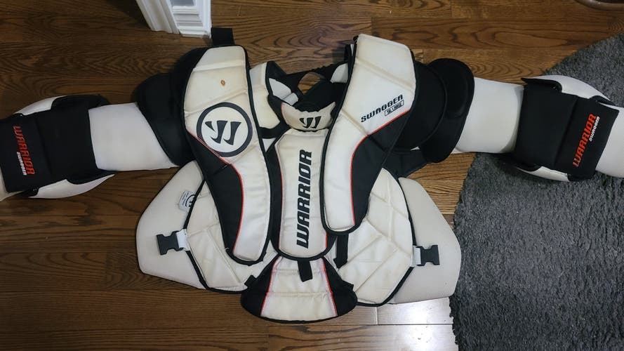 Used Large Warrior Swagger Goalie Chest Protector