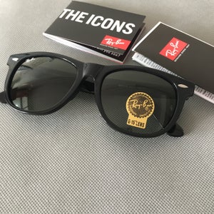 Ray-ban 2140 Black Sunglasses Unisex New Adult One Size Fits All