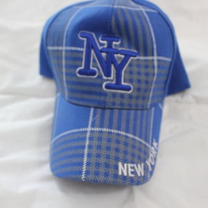 New York Yankees Blue plaid Adult Unisex New One Size Fits All