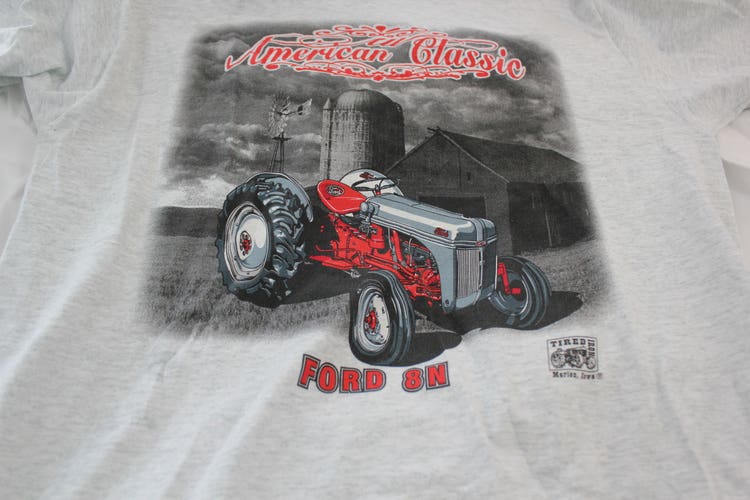 American Classic Ford 9N Gray Used Men's Adult Large t-Shirt