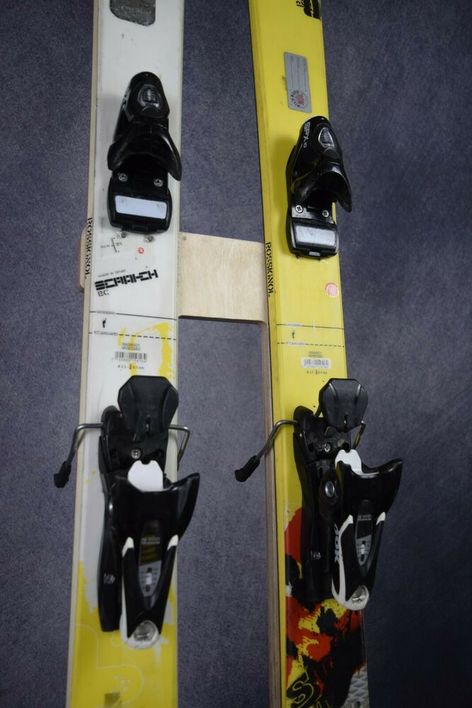 Used Rossignol SCRATCH BRIGADE 171 cm Men's Downhill Ski Combo