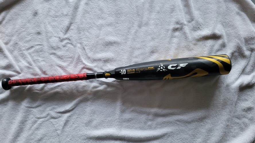 Used USSSA Certified 2020 DeMarini Composite CF Zen Bat (-10) 20 oz 30"
