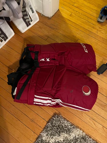 Senior Used XL CCM HPG 14A Hockey Goalie Pants Pro Stock