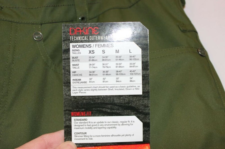 Dakine Women's Britt II Snowboard Ski Pant (Large) Green