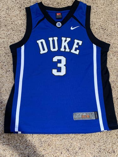 Duke Nike Elite Basketball Jersey (Size M)