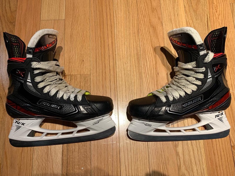 Senior Used Bauer Vapor 2X Hockey Skates Regular Width Size 9