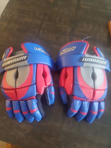 Throwback Warrior Meteor Lacrosse Gloves 12"