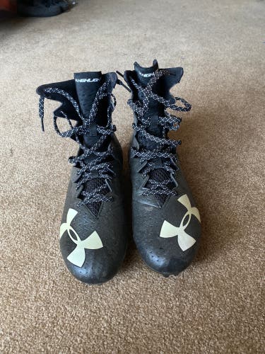 Black Men's Size 9.5 (Women's 10.5) High Top Highlight