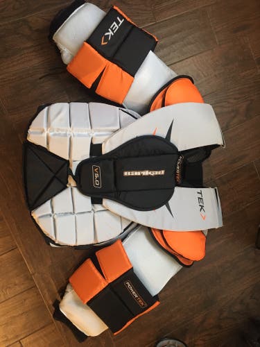 Ice hockey goalie chest protector