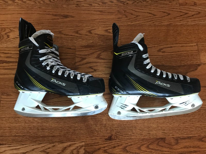 Used Senior CCM Tacks 6052 Hockey Skates Regular Width Size 7.5