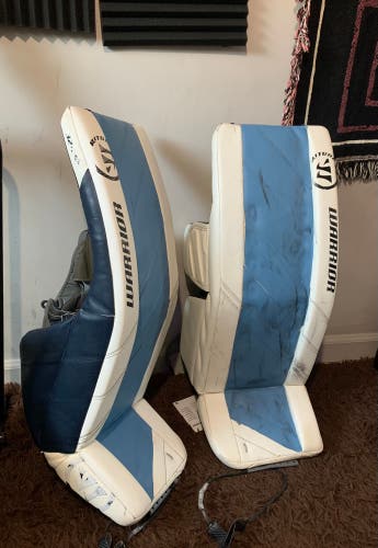 32" + 1 Warrior  Ritual G4 Senior Goalie Leg Pads