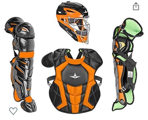 All Star System 7 Catcher's Set