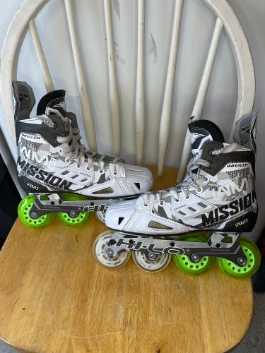 Used Mission Wide Width Size 4.5 Inline Skates