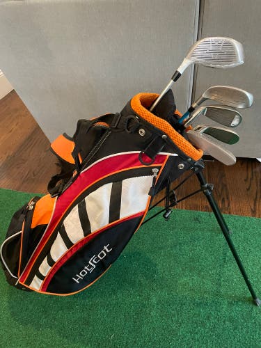 US Kids Golf Set Dr, 4Hy, 7, PW, SW (for Kids 48-54” In height”)