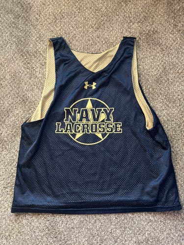 Navy Men's Lacrosse Practice Pinnie (L)