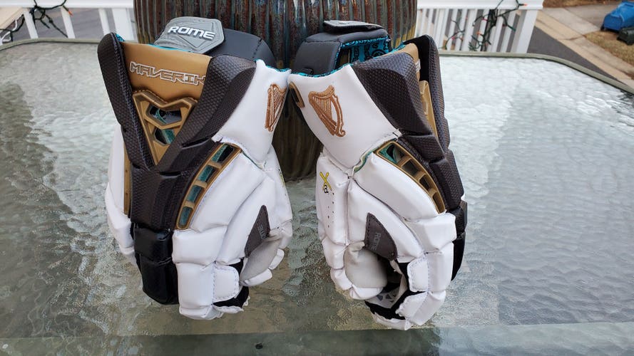 New Guinness Maverik Rome RX3 Lacrosse Gloves 14"