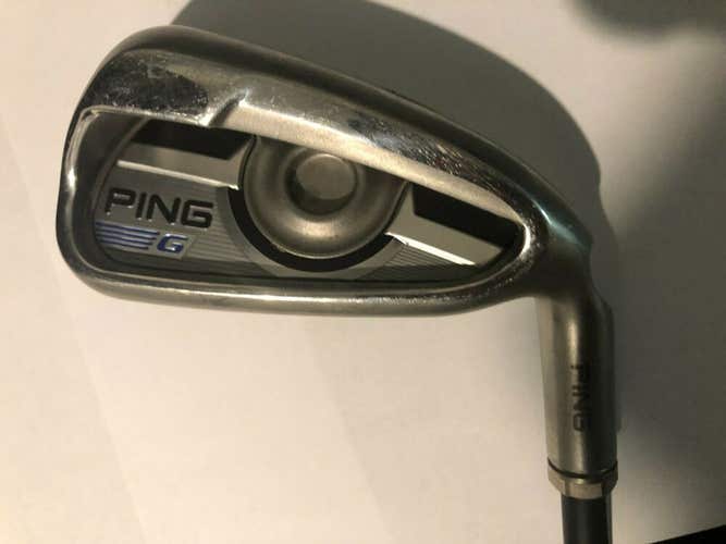 Mint Ping G 7 Iron, Yellow Dot, Stiff, Steel, Righty, Authentic, Demo Club