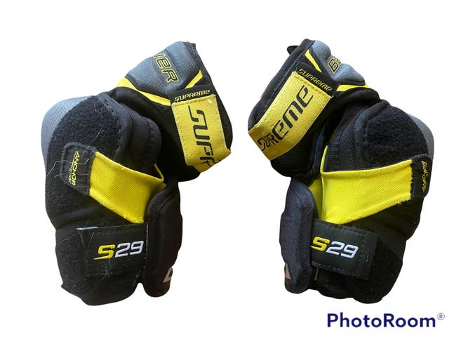 Used Large Bauer Supreme s29 Elbow Pads