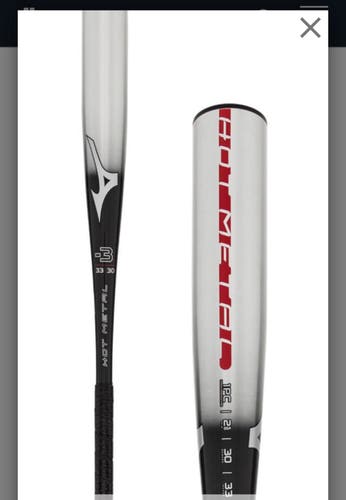 2022 Mizuno (-3) 29 oz 32" Hot Metal Bat