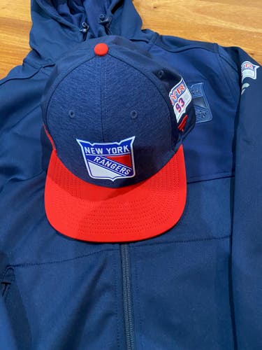 Mika Zibanejad New York Rangers Fanatics Authentic Pro HAT Player Team Issue