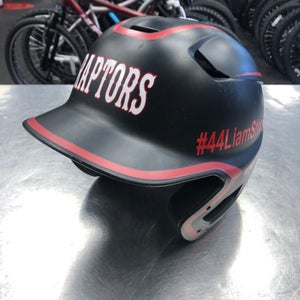 Easton Z5 2.0 Matt Black/Red Junior Batting Helmet