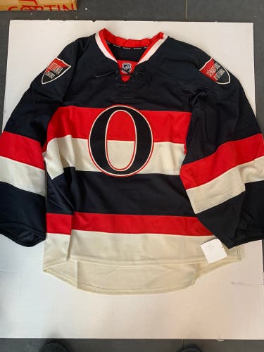 New Reebok Ottawa Pro Stock Hockey Jersey