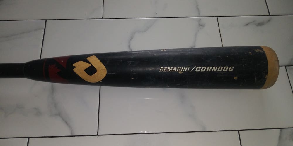 Used BBCOR Certified 2014 DeMarini Wood Composite Corndog Bat (-3) 29 oz 32"