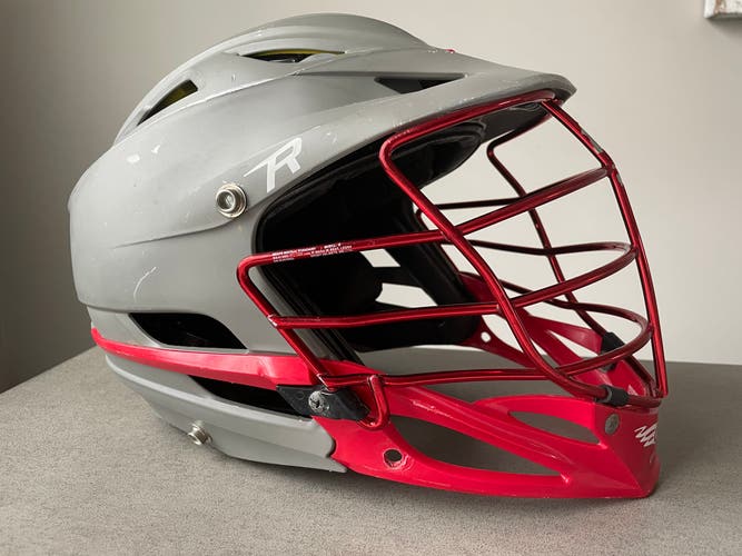 Used Cascade R Matte Gray Red Helmet
