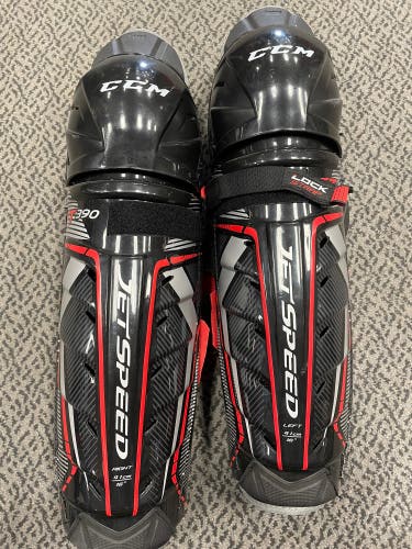 CCM Jetspeed Ft390 senior shin pads