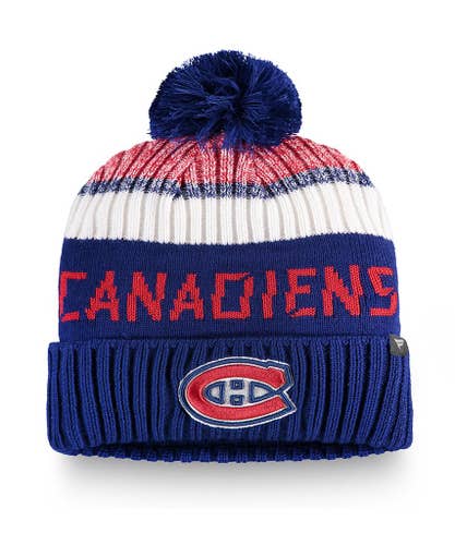 New Montreal Canadiens Blue/White/Red Cuffed Beanie