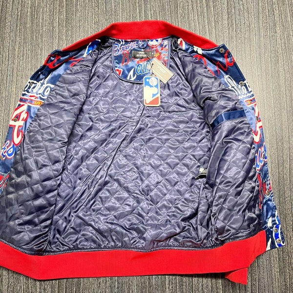 Nike Atlanta Braves NEW Mens Medium jacket windbreaker MLB Genuine  Merchandise