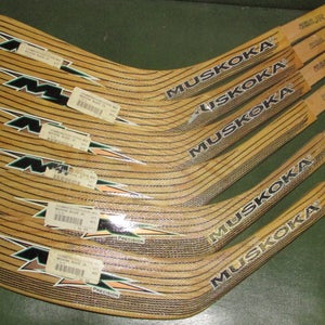 6 new Muskoka Junior left handed ice hockey replacement blades