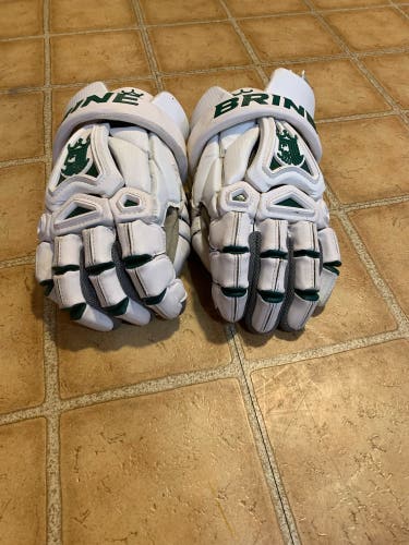 Used Player's Brine 14" King Lacrosse Gloves
