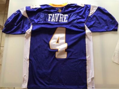 Brett Favre Minnesota Vikings Jersey Mens XL Purple NFL Reebok #4 in 2023