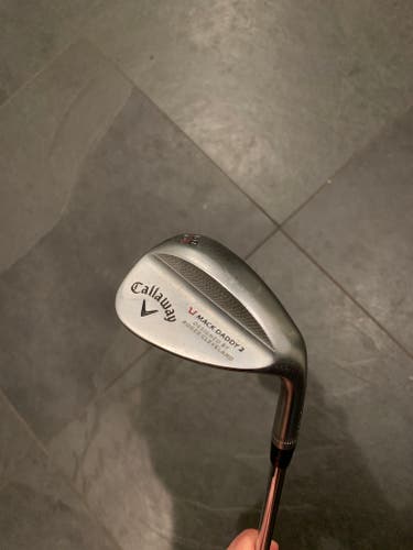 Men's Used Callaway Mack Daddy 2 Wedge Stiff Flex 60 Degree