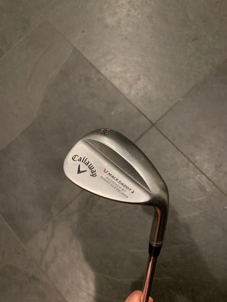 Men's Used Callaway Mack Daddy 2 Wedge Stiff Flex 60 Degree