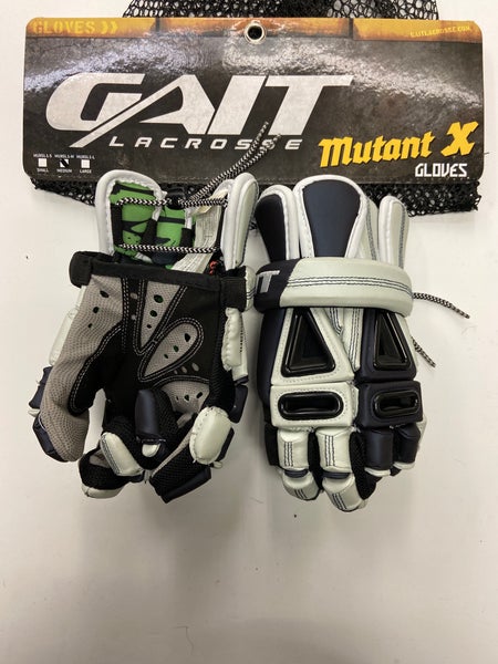 New Gait 12" Mutant X Lacrosse Gloves Navy