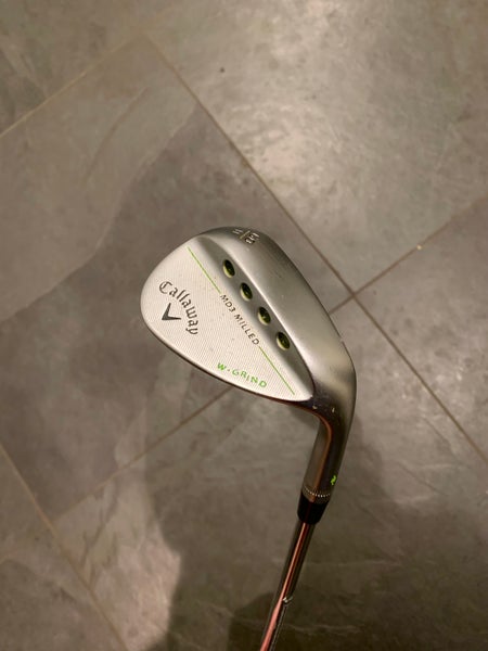 Men's Used Callaway Right Handed Mack Daddy 3 Wedge Stiff Flex 60 Degree