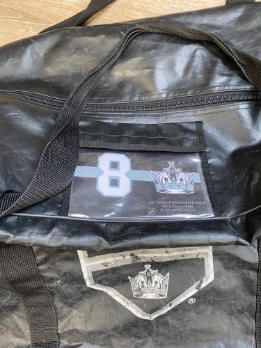 Drew Doughty RARE 4ORTE LA KINGS PLAYER TEAM GAME ISSUED EQUIPMENT BAG Los Angeles