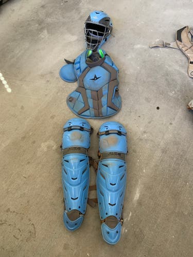Used All Star System 7 Catcher's Set