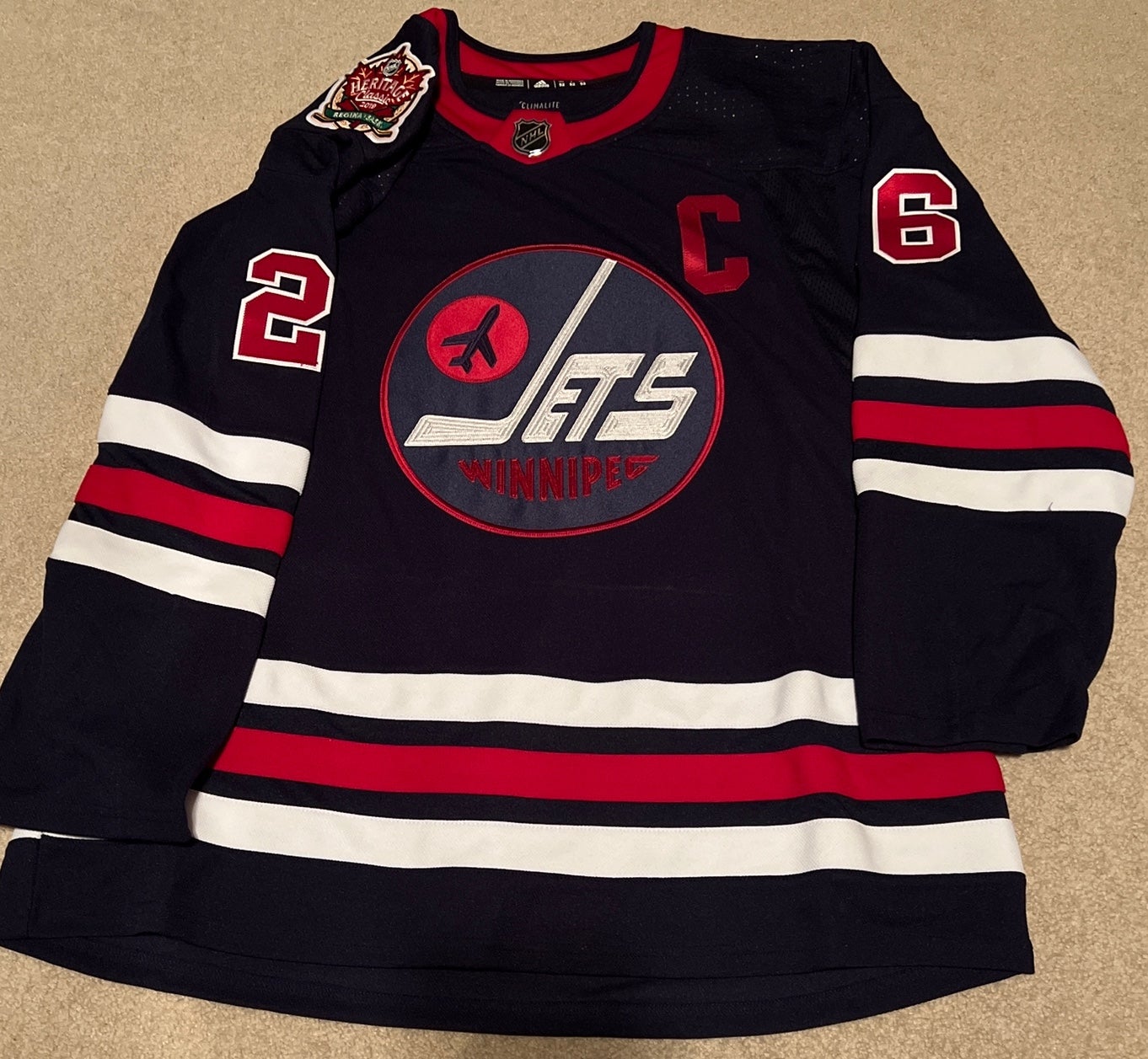 Winnipeg Jets Adidas WHEELER JERSEY, Hockey, London